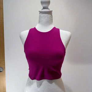 Athleta Fuchsia Conscious Crop Bra